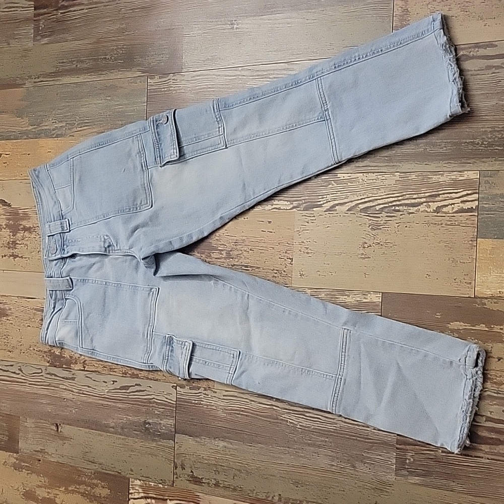 Kancan Denim Blue Jeans Straight Leg Womens Size‎ 3